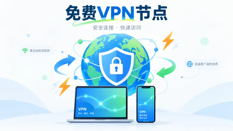 免费VPN连什么节点好?连接香港美国日本台湾节点教程